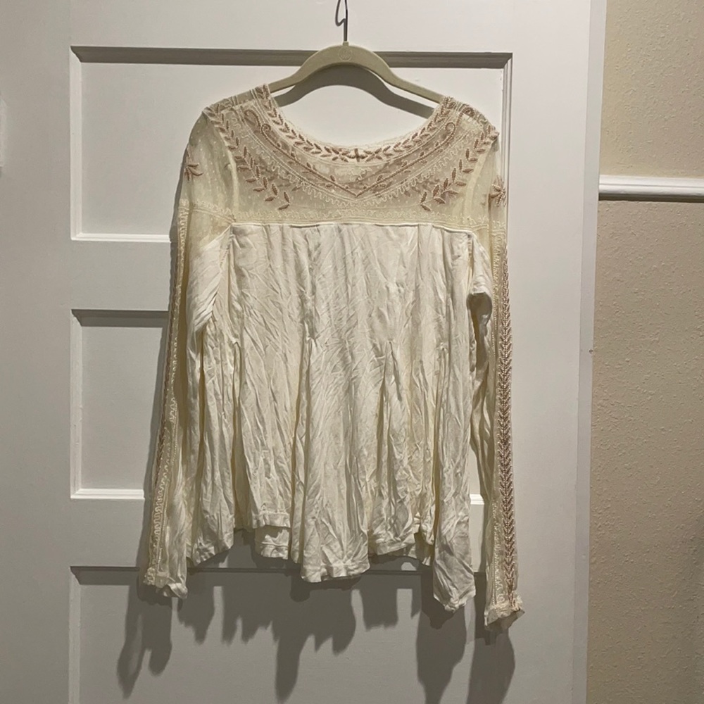 Free People Lace Top
